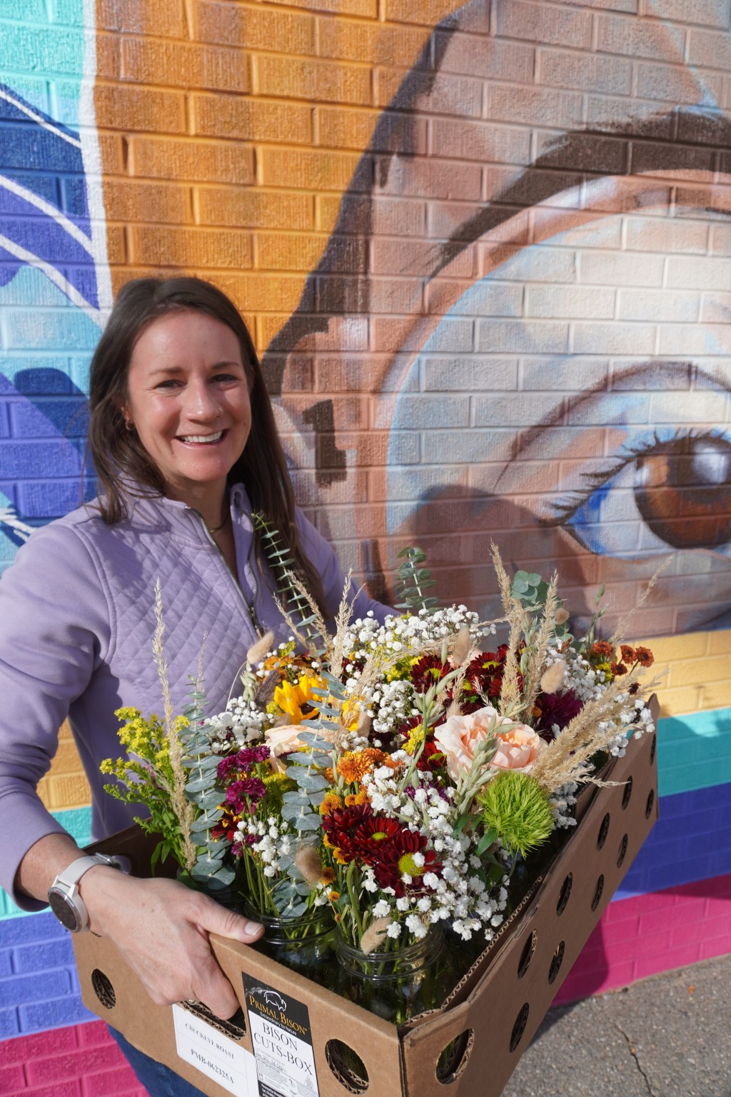 Repurposed Celebration of Life flowers continue to spread joy and awareness